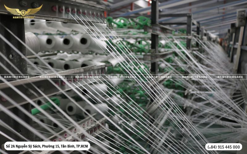 sản xuất sợi PP dệt